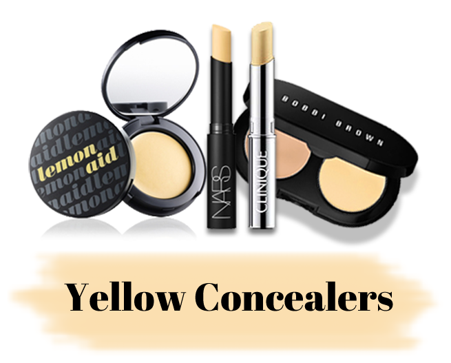 Consider These: Benefit Cosmetics Lemon Aid Concealer / NARS Concealer in Pale Yellow / Bobbi Brown Creamy Concealer Kit