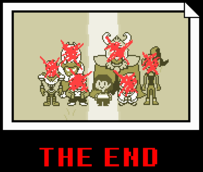 undertale pacifist after genocide