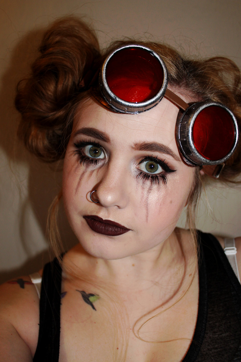 Steampunk Makeup Inspired by Glam & Gore