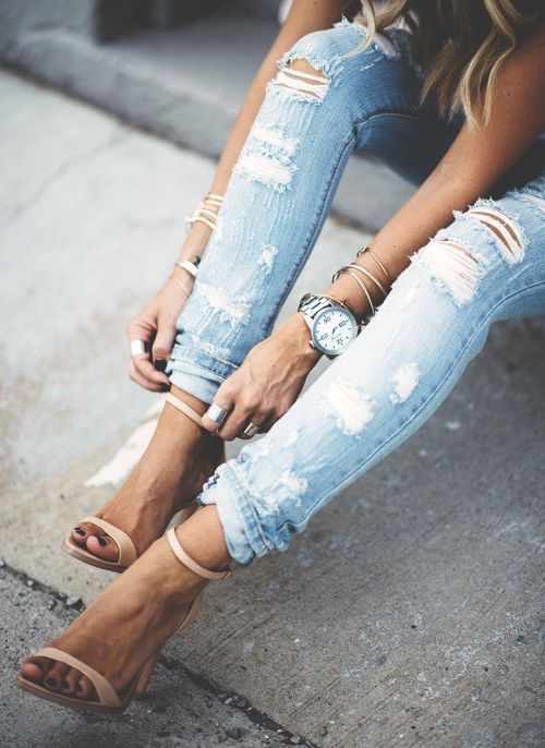 History of the Trend: Ripped Jeans
