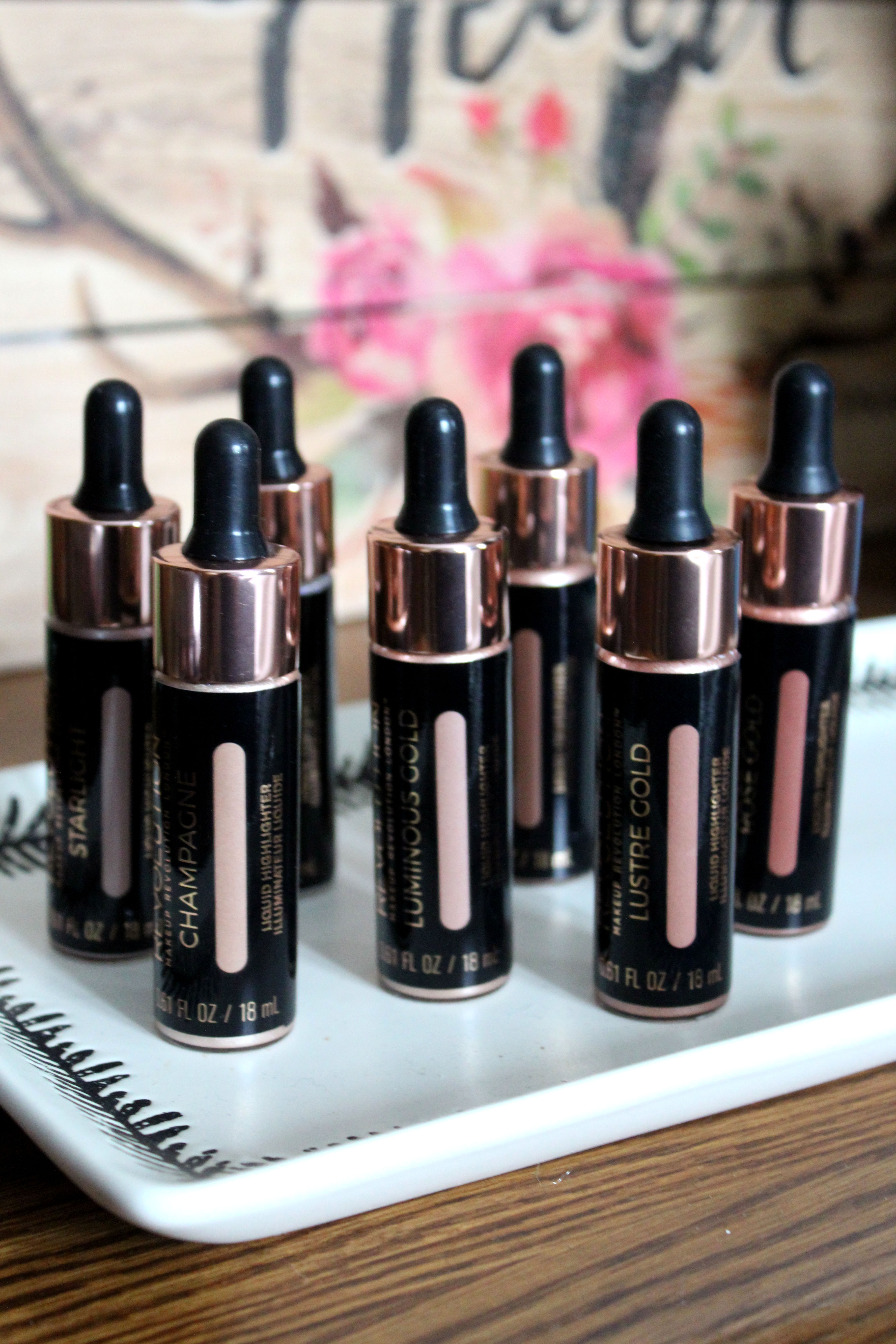 Makeup Revolution Liquid Highlighters | Dupe for Cover FX Custom Enhancement Drops