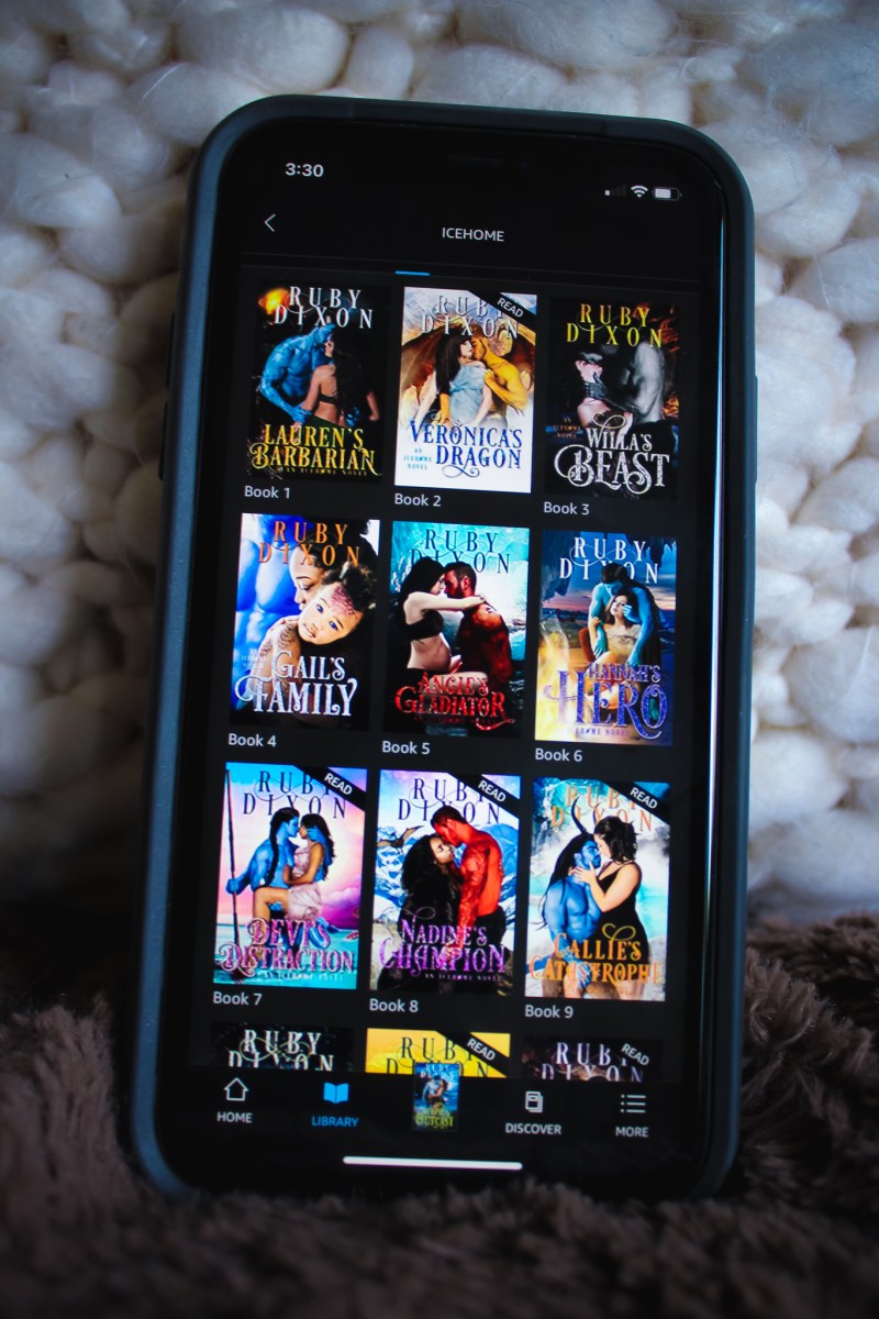 I Read All Released Books in Icehome Series by Ruby Dixon